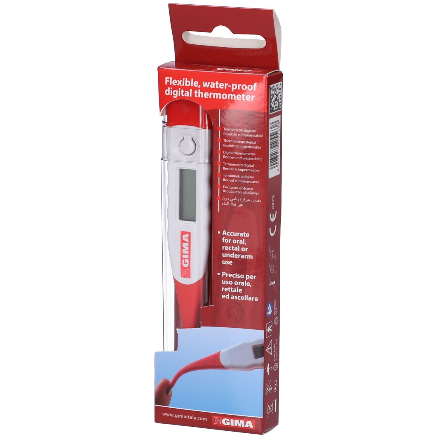 GIMA Termometro Digitale Flexi