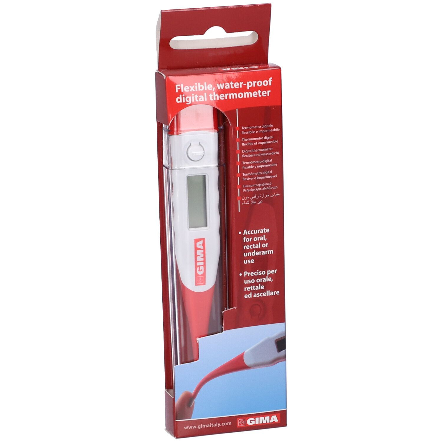 GIMA Termometro Digitale Flexi