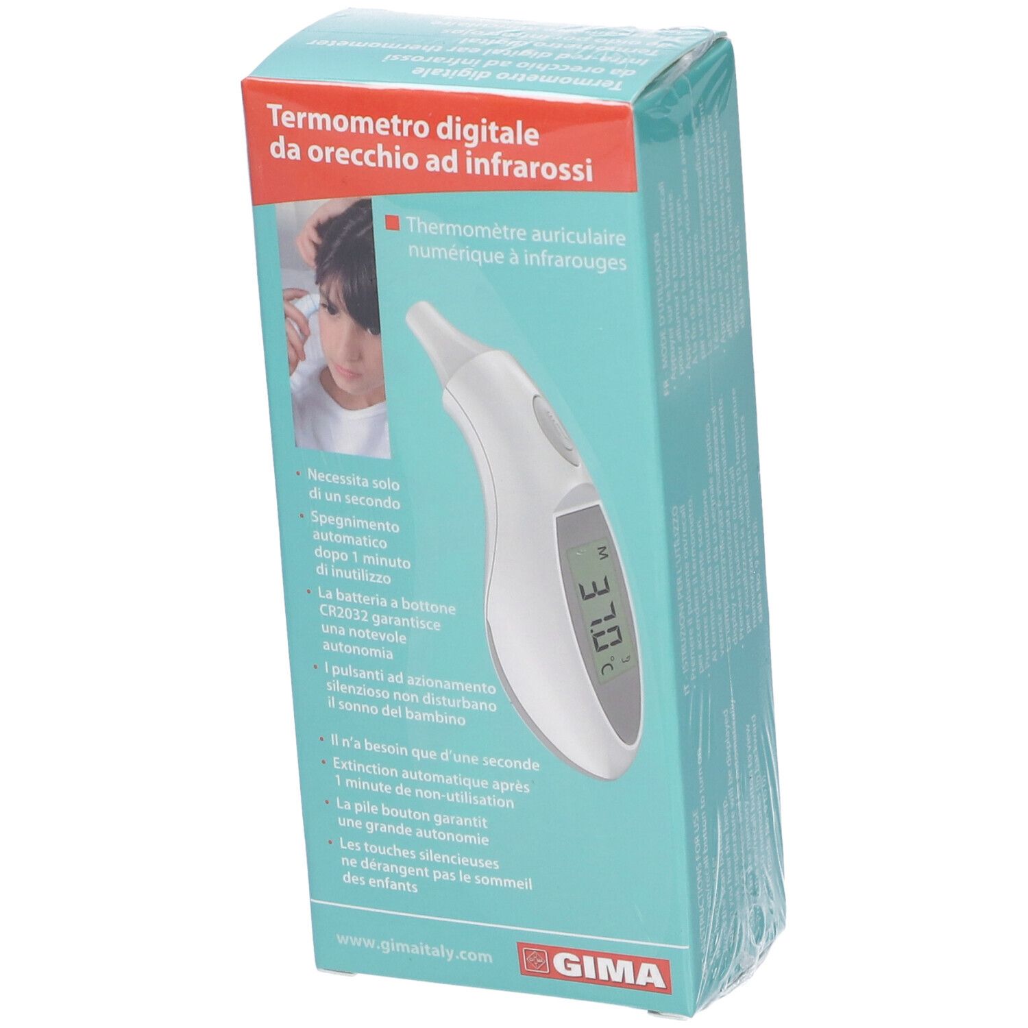 GIMA Termometro Da Orecchio Pocket