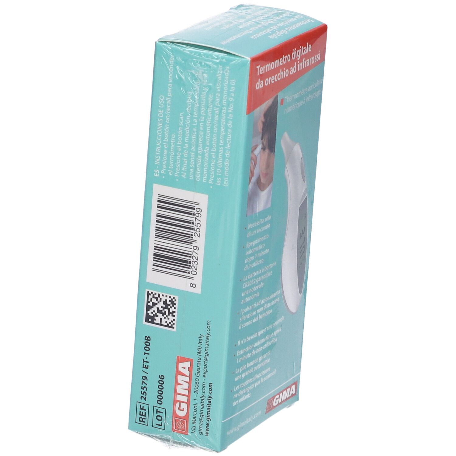 GIMA Termometro Da Orecchio Pocket