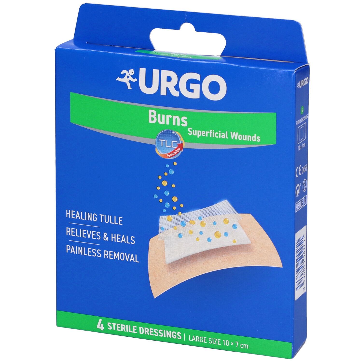 Urgo Cerotto Ustioni E Ferite Superficiali 10 x 7 cm