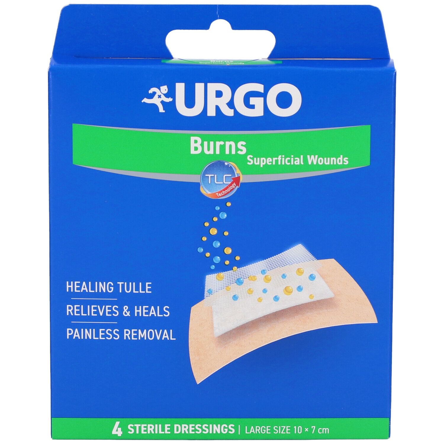 Urgo Cerotto Ustioni E Ferite Superficiali 10 x 7 cm