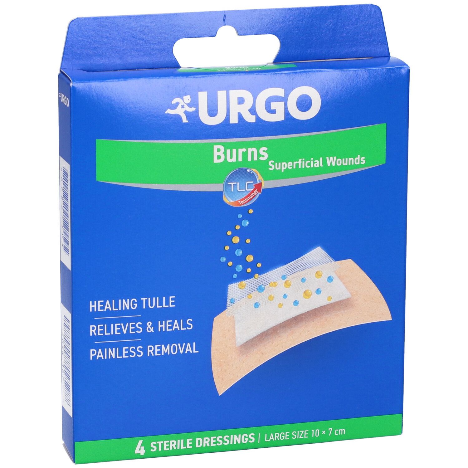 Urgo Cerotto Ustioni E Ferite Superficiali 10 x 7 cm