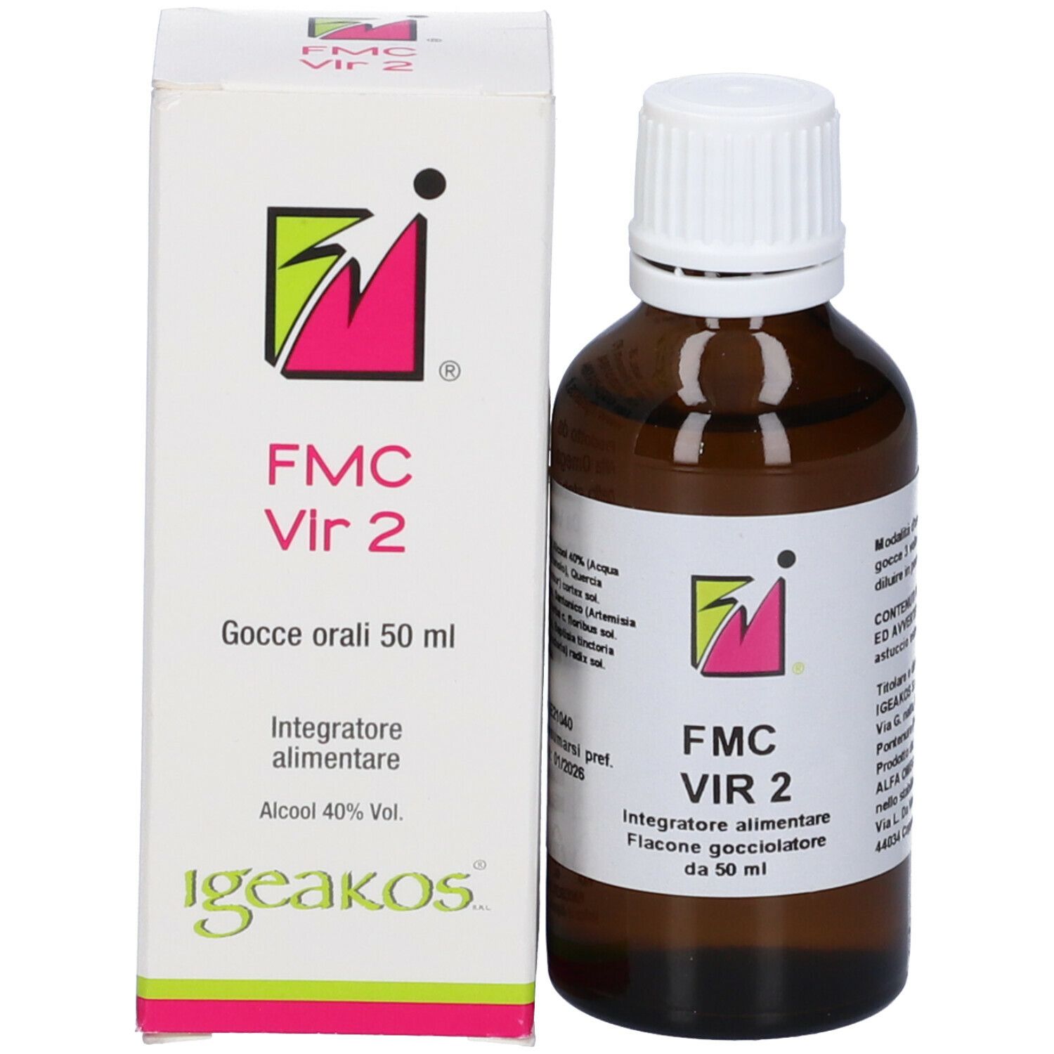 Fmc Vir 2 Gocce Orali 50 Ml