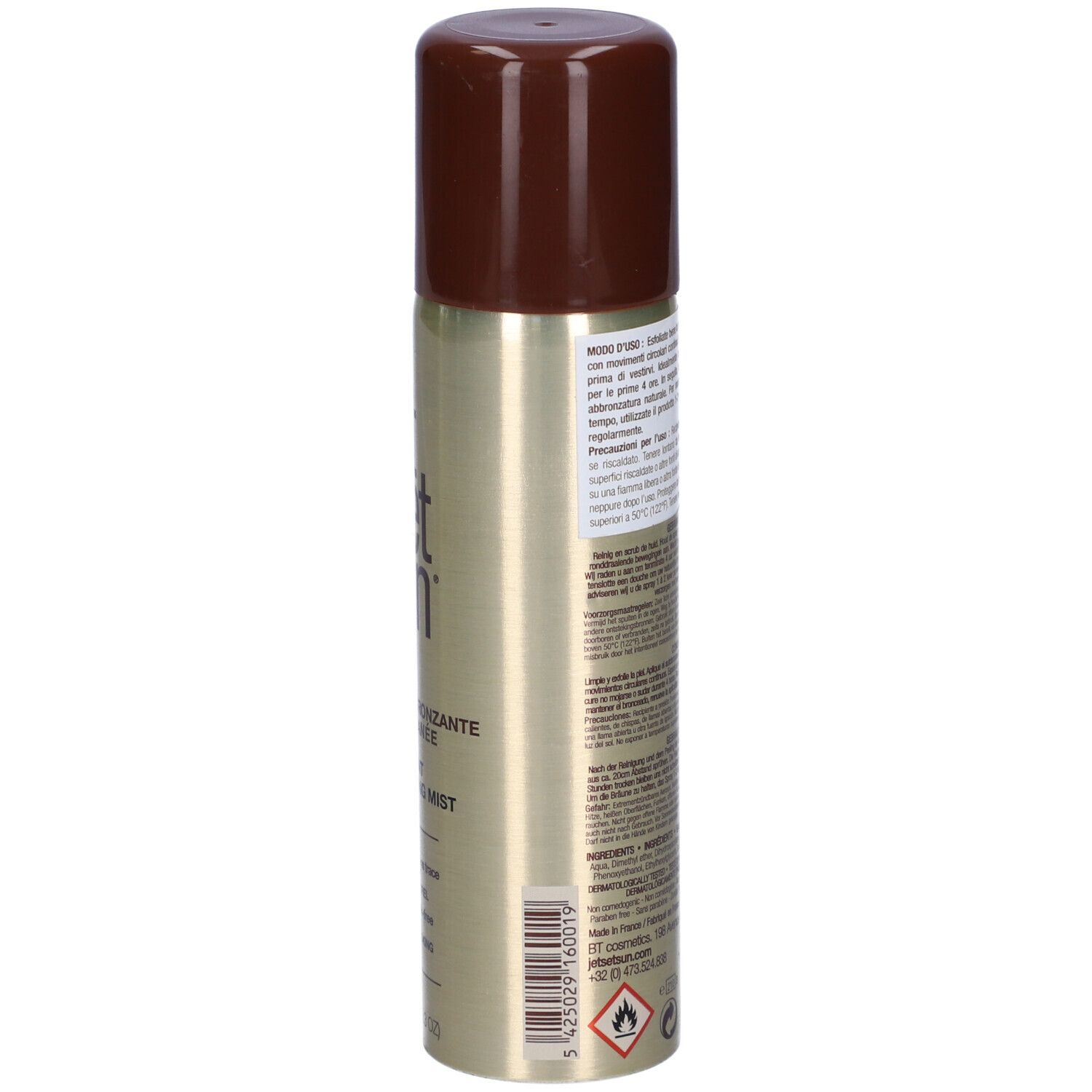 Jet Set Sun Spray Autoabbronzante Bomboletta 150 Ml