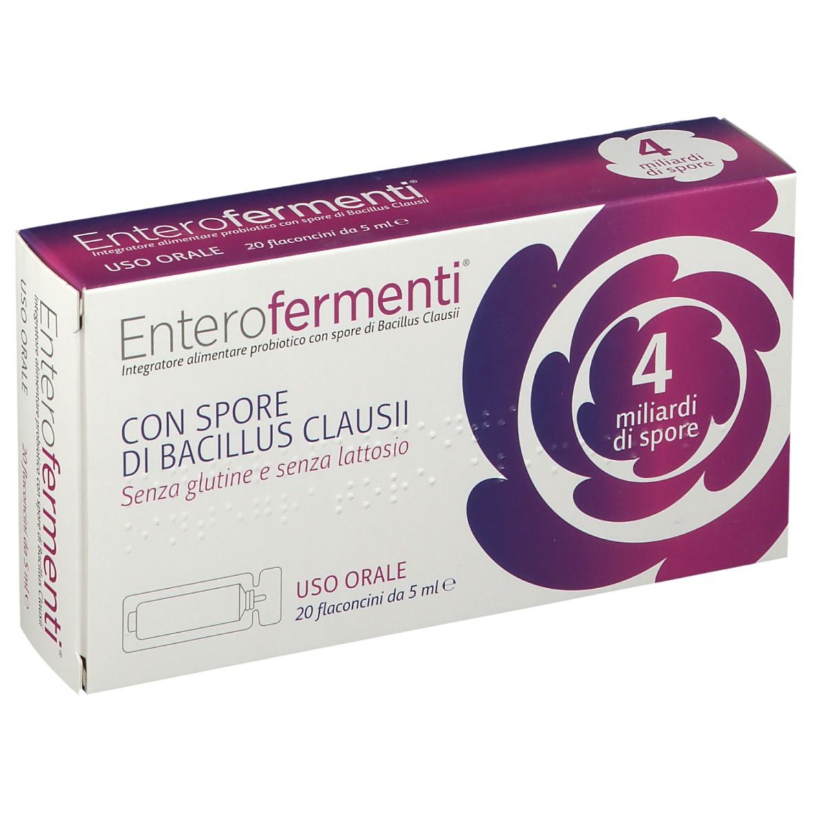 Enterofermenti® 4 Millardi di Spore Flaconcini