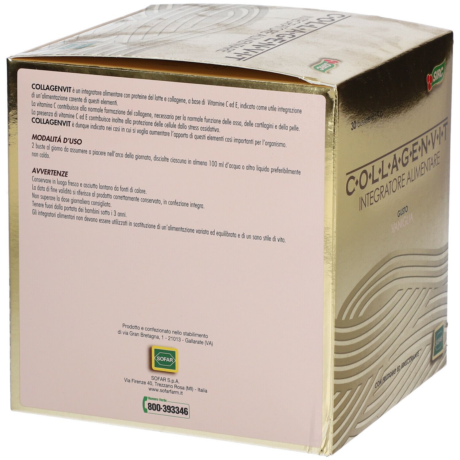COLLAGENVIT Gusto Vaniglia