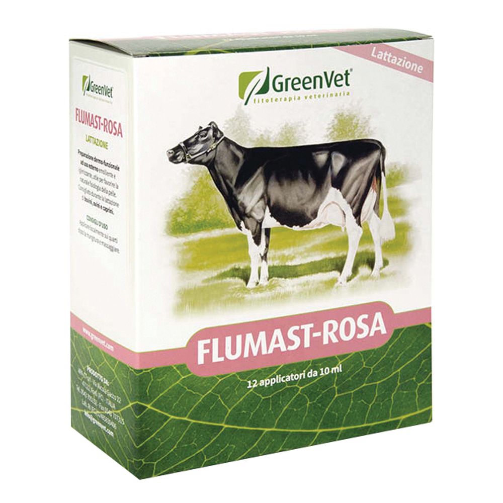 Greenvet Flumast Rosa Derm 12 Siringhe Da 10 Ml