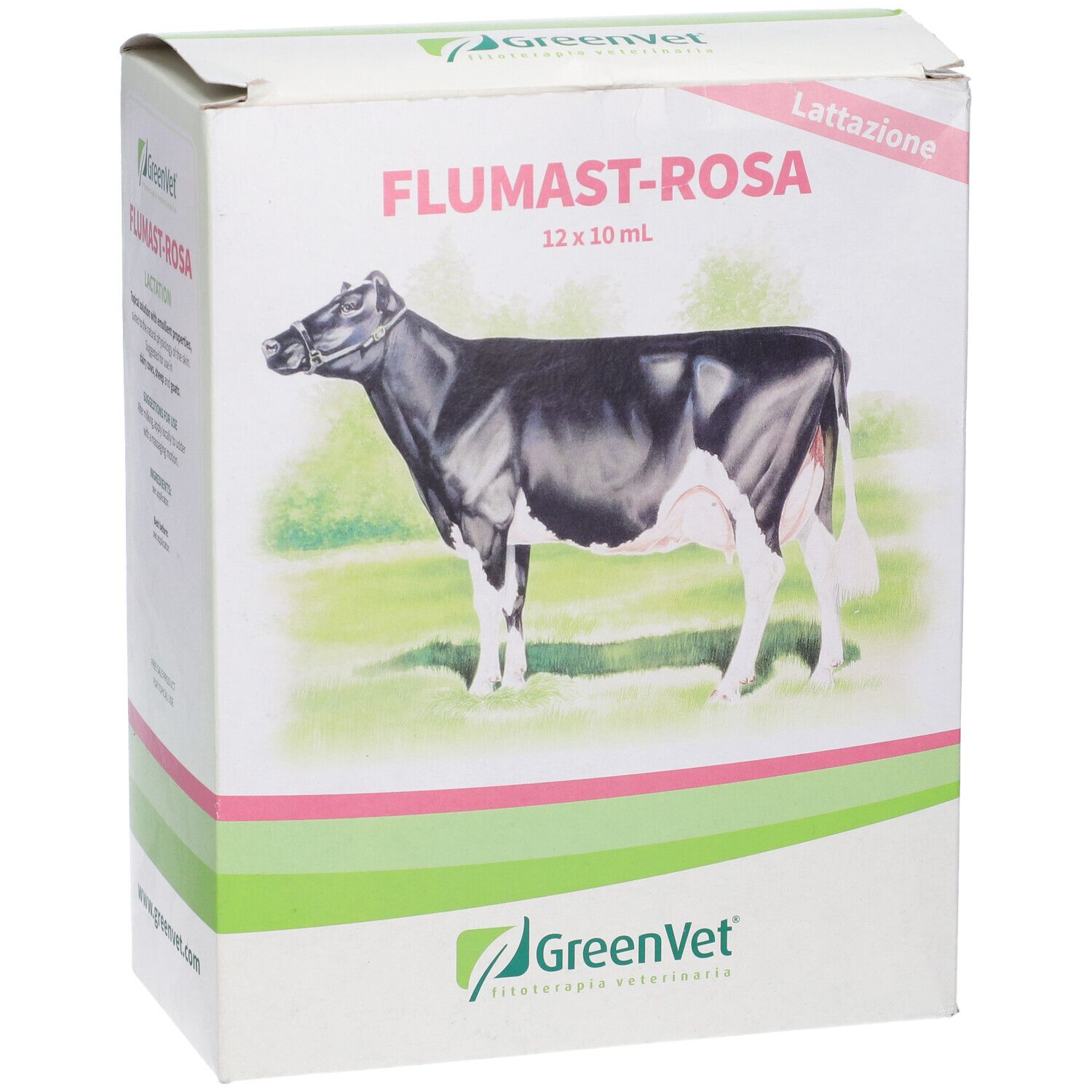 Greenvet Flumast Rosa Derm 12 Siringhe Da 10 Ml