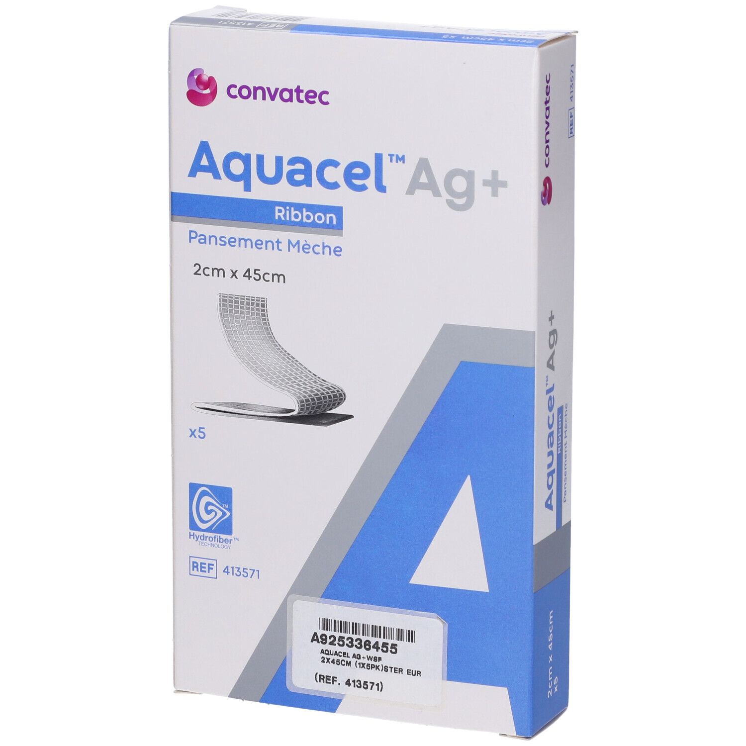 Aquacel AG+ Extra Medicazione in Hydrofiber 2x45cm