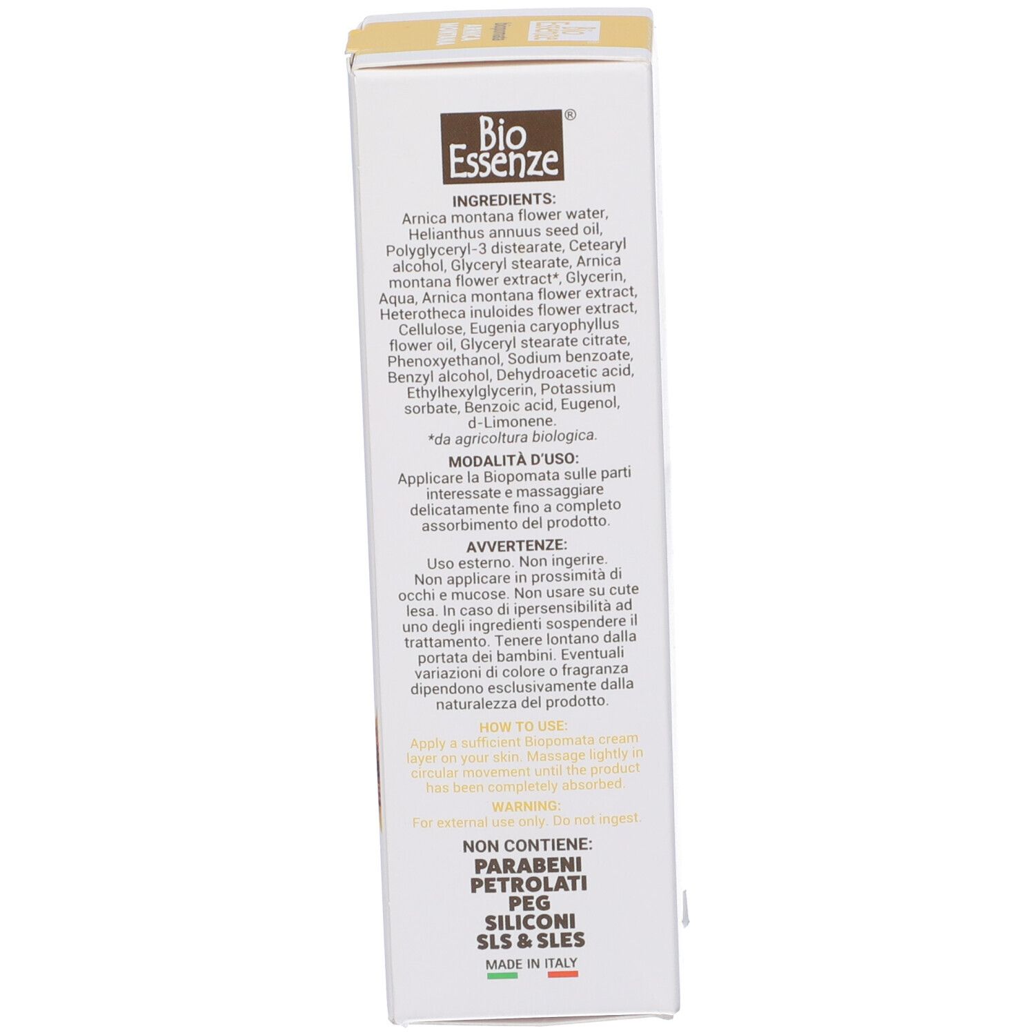 Biopomata Arnica 88% Bio 100 Ml