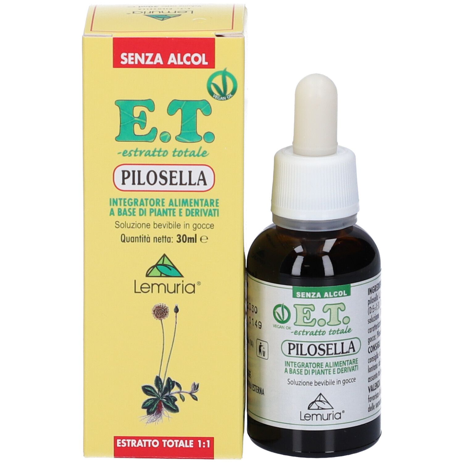 Pilosella Estratto Totale Gocce