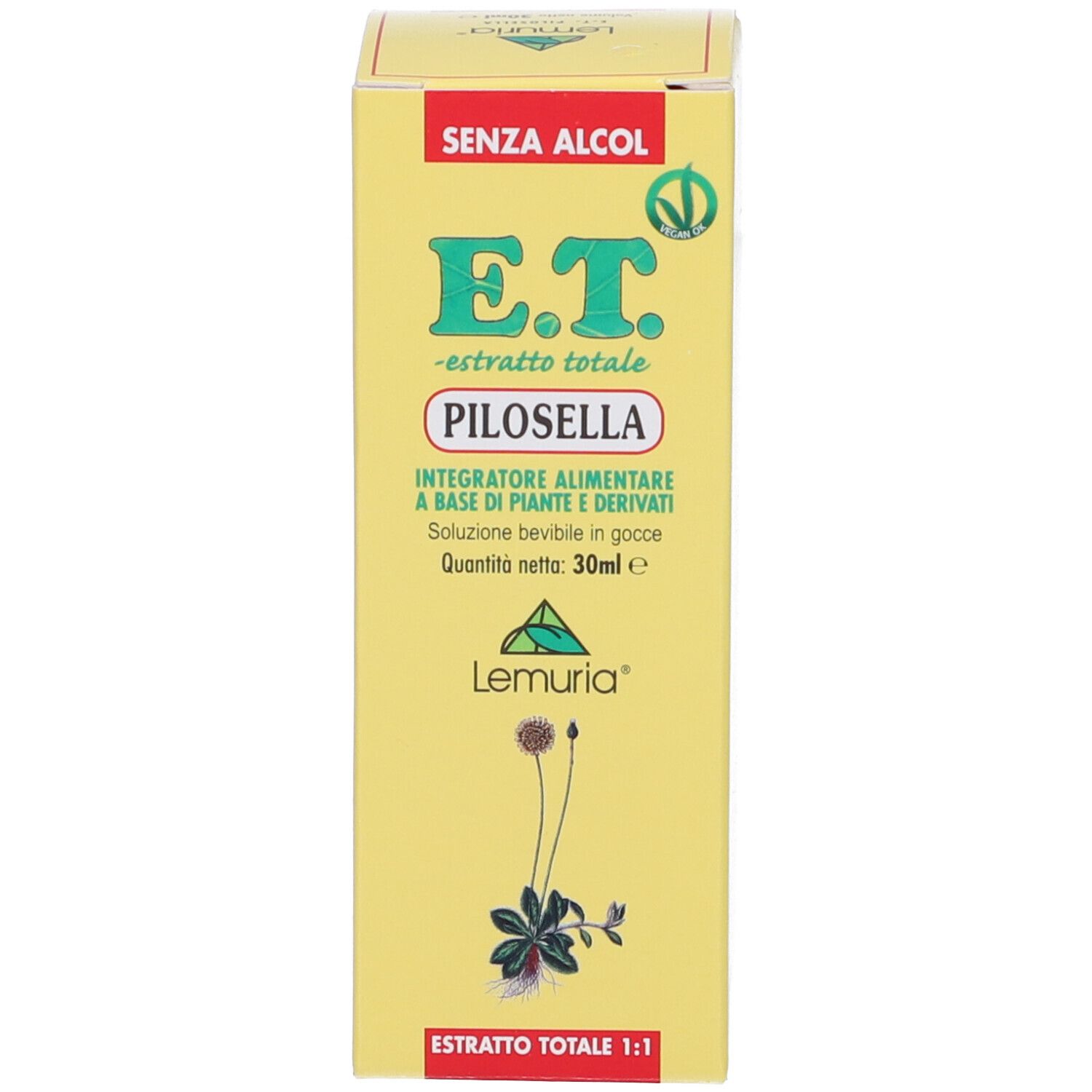 Pilosella Estratto Totale Gocce