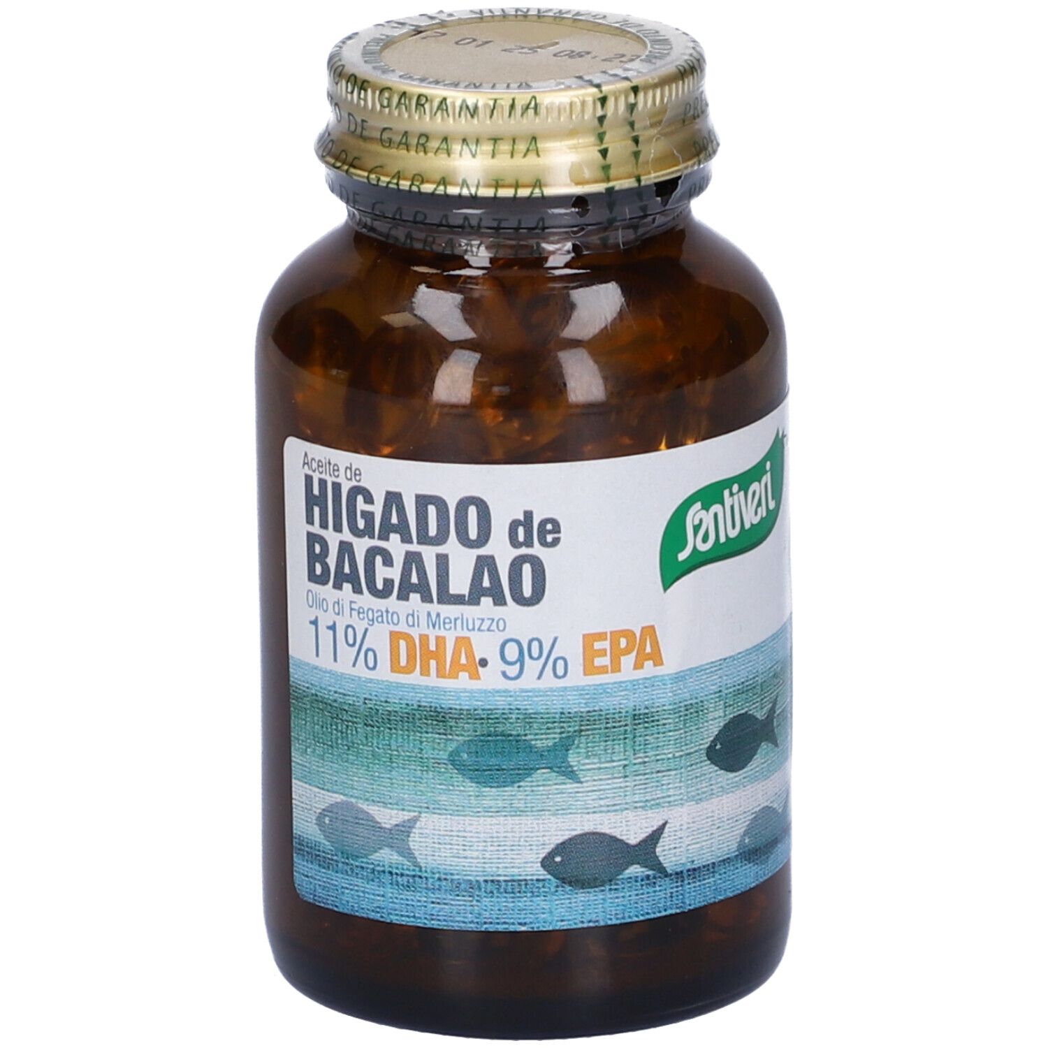 Olio Di Fegato Di Merluzzo 120 Perle Flacone 84 G