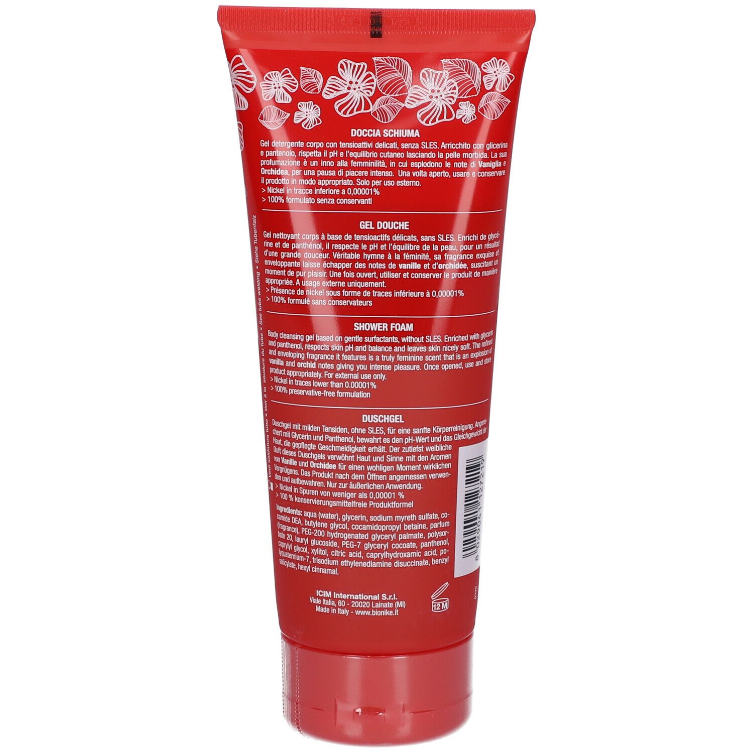 BioNike Xsense Doccia Schiuma Velvet Vanilla