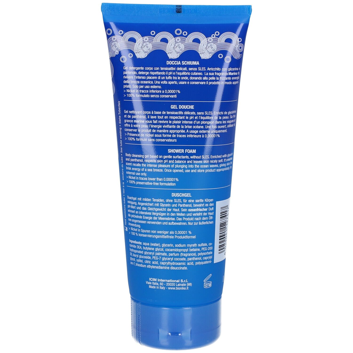 BioNike Xsense Doccia Schiuma Ocean Wave
