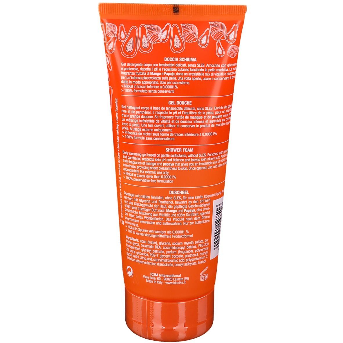 BioNike Xsense Tropical Juice Doccia Schiuma