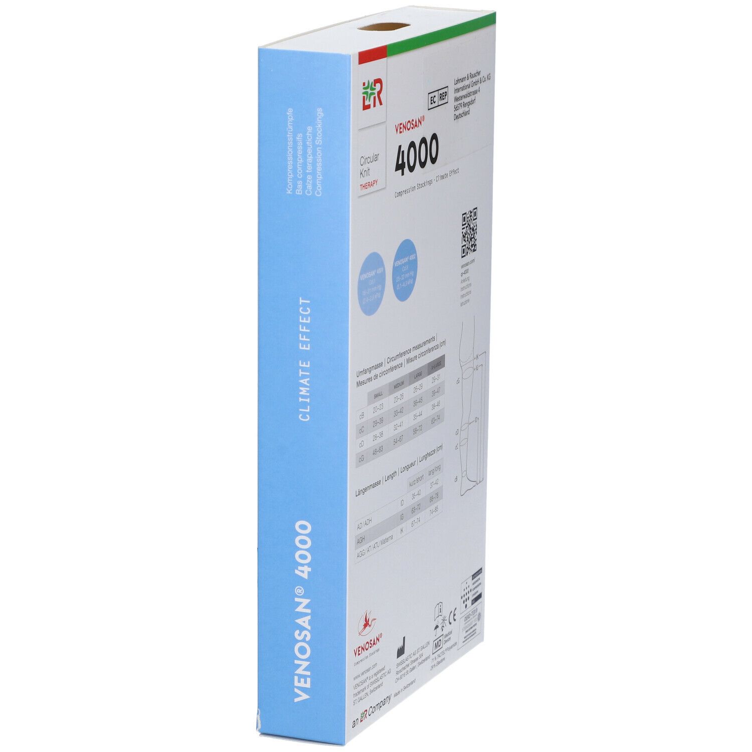 Venosan 4001 K1 Autoreggente Messico Lungo Punta Aperta L