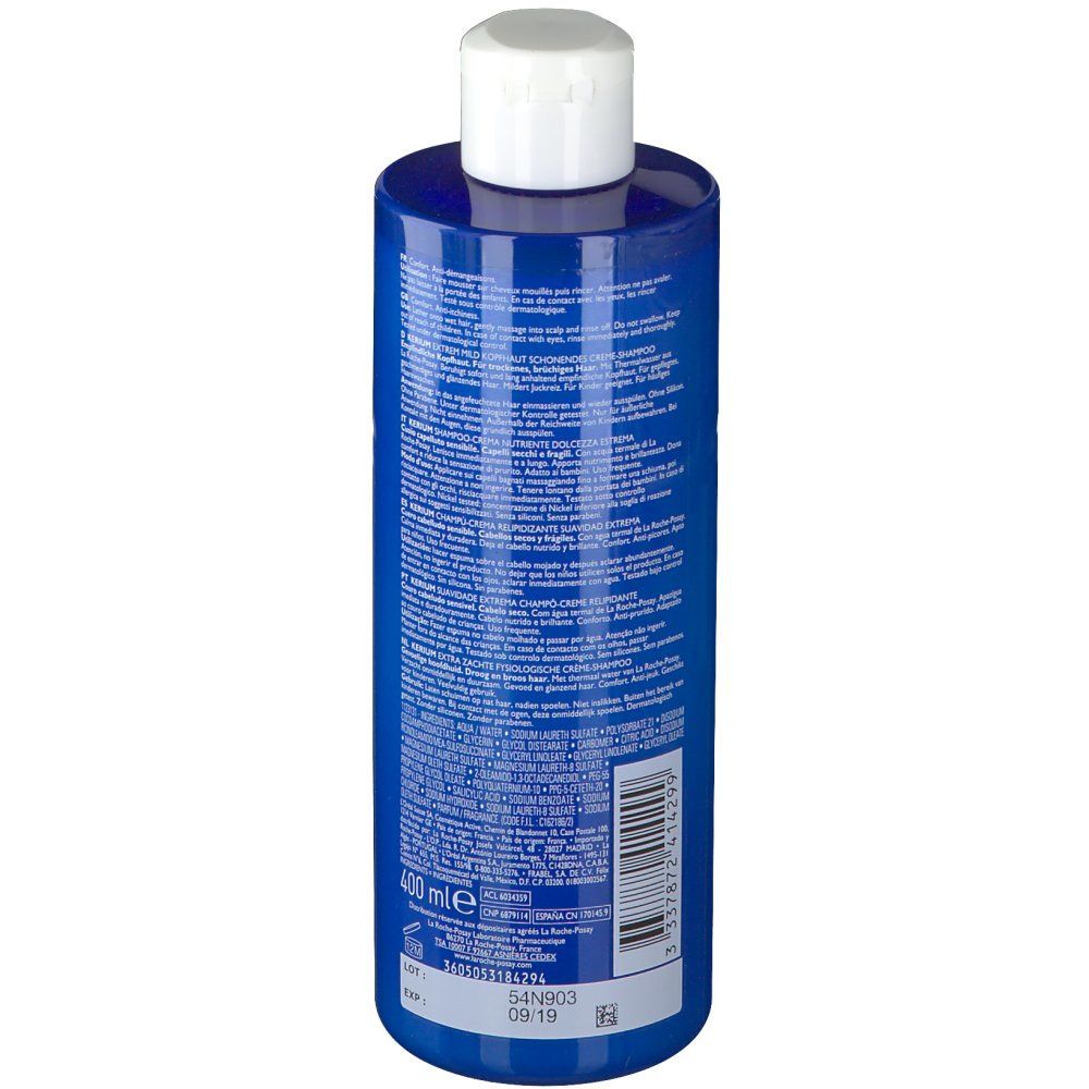 La Roche-Posay Kerium Shampoo Crema Lenitivo