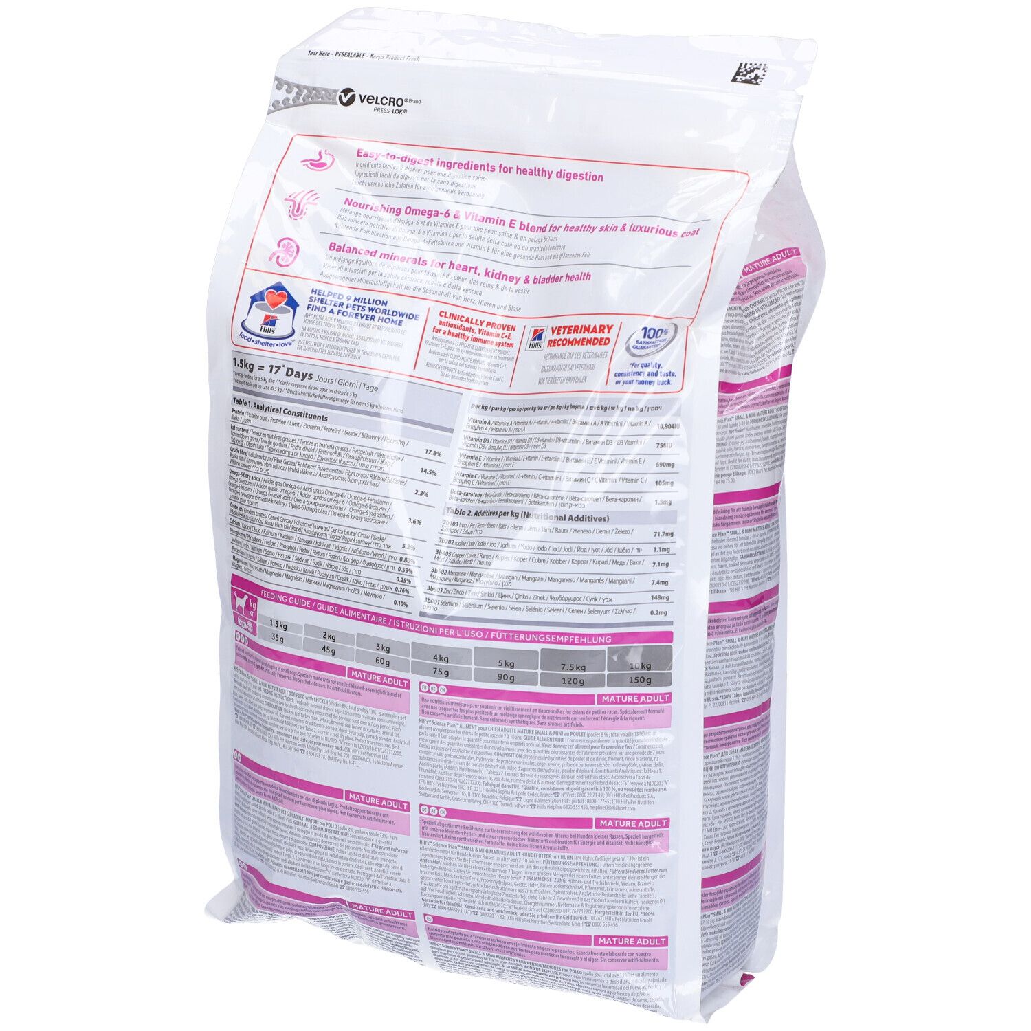 Science Plan Canine Mature Adult Small&Mini Chicken 1,5 Kg 1500 g - Redcare