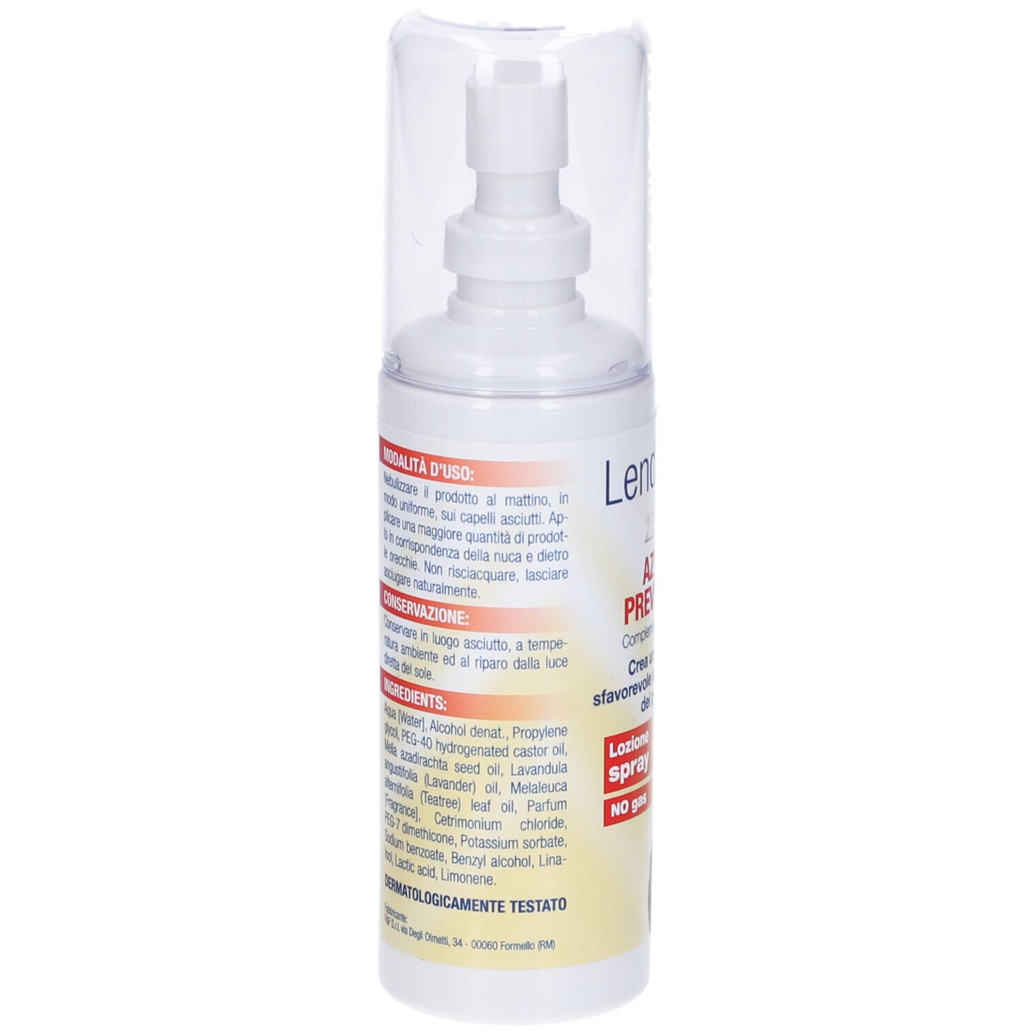 Lendinout Act Azione Preventiva Spray 100 Ml