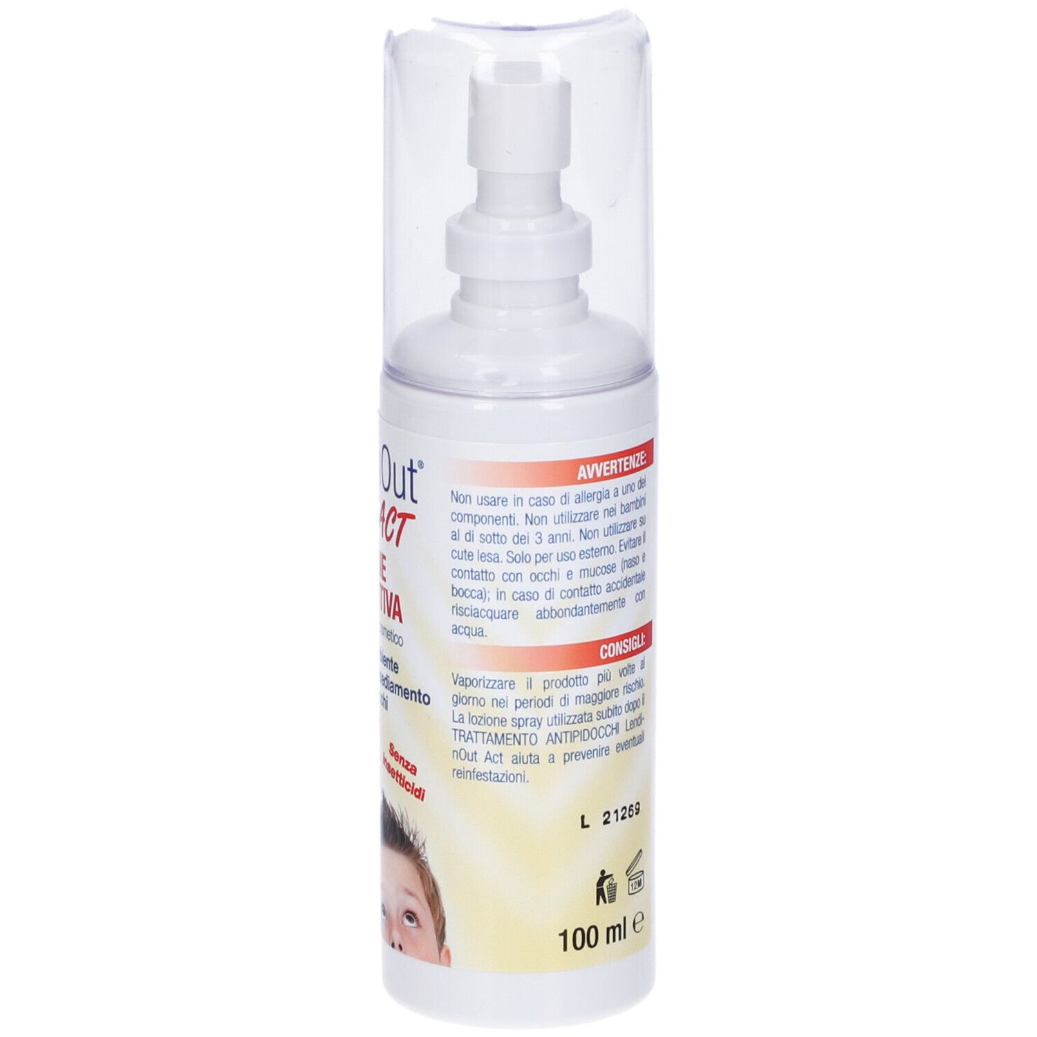 Lendinout Act Azione Preventiva Spray 100 Ml