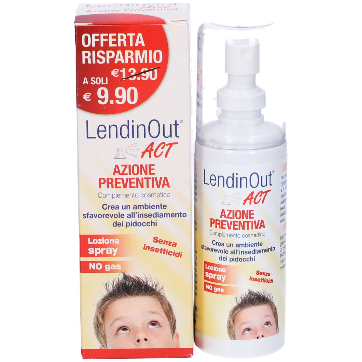 Lendinout Act Azione Preventiva Spray 100 Ml