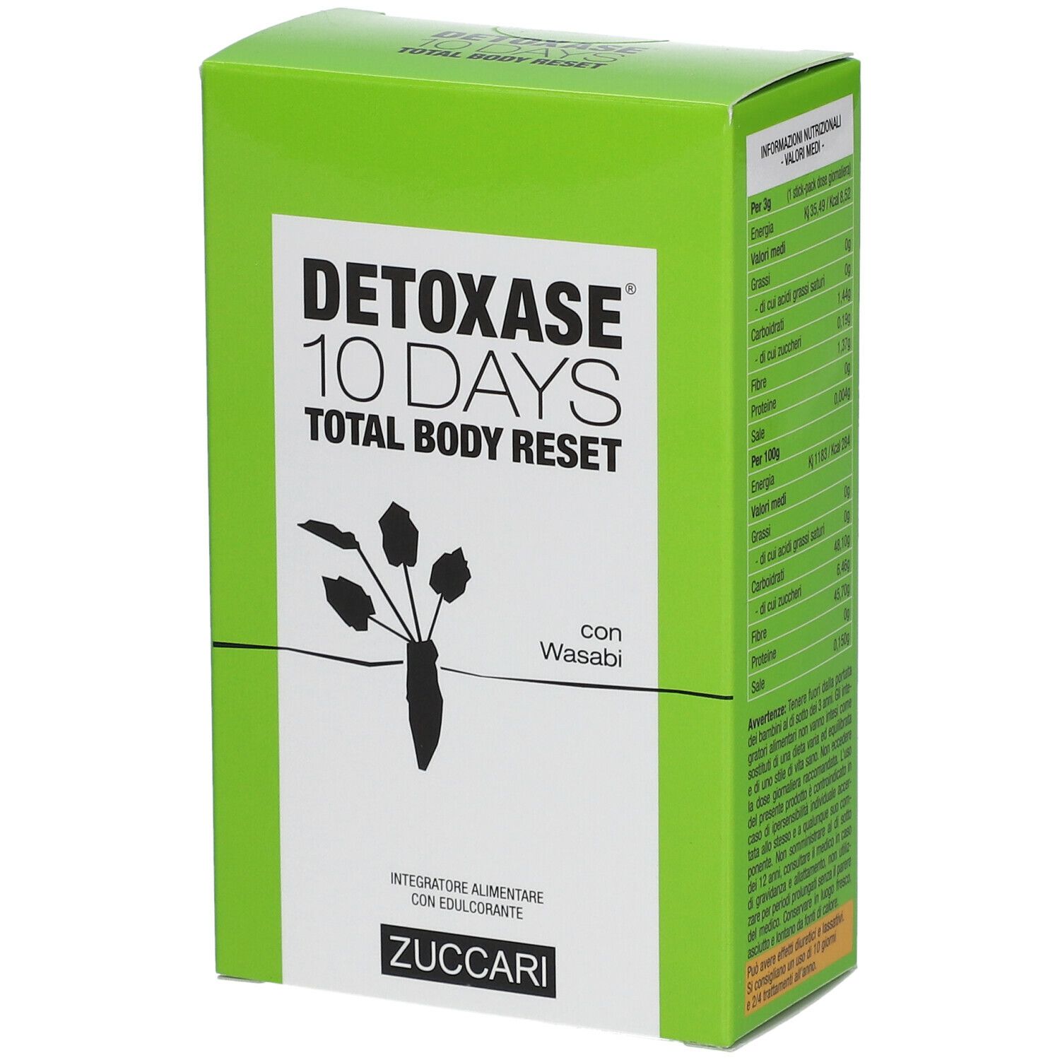 ZUCCARI DETOXASE® 10 Days Total Body reset