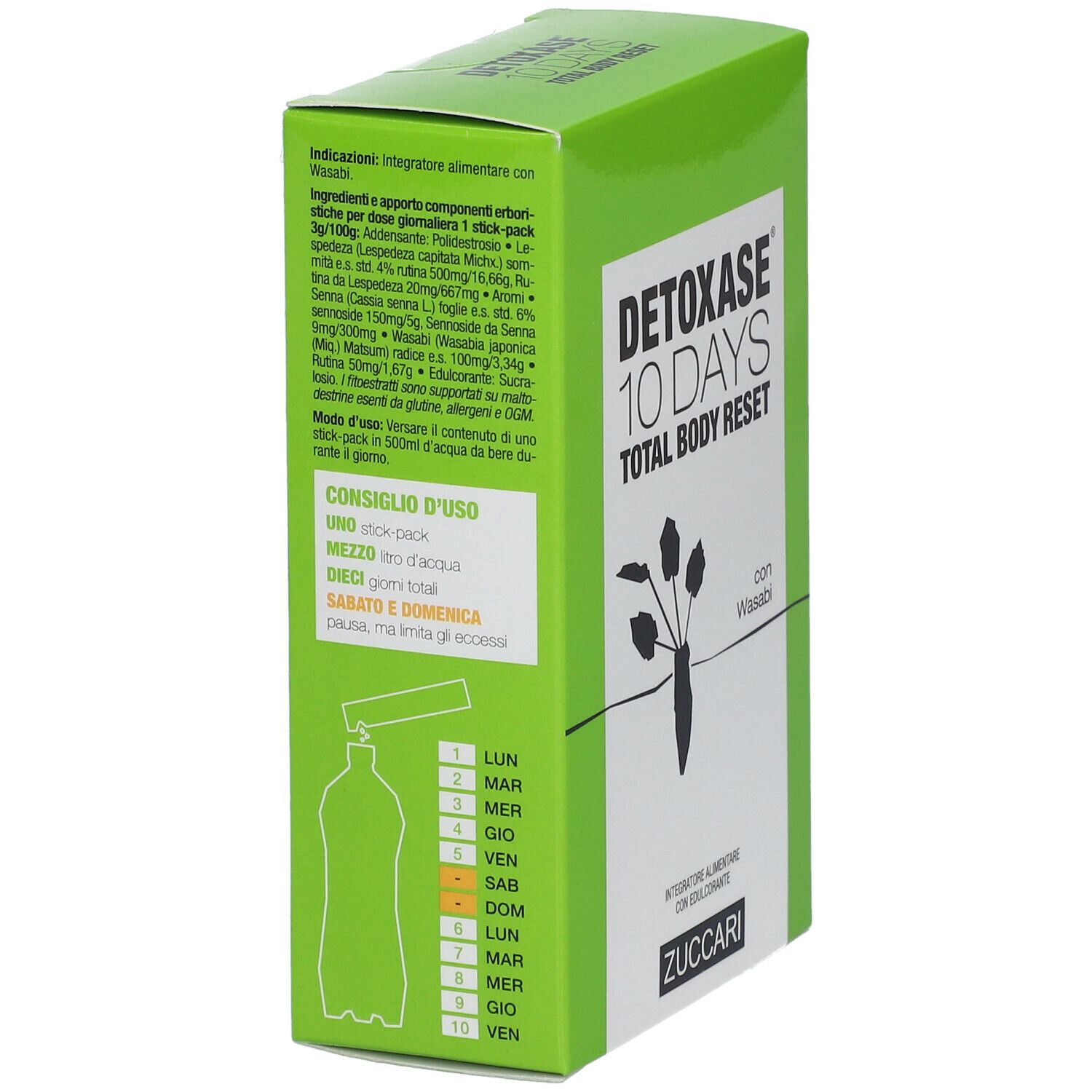 ZUCCARI DETOXASE® 10 Days Total Body reset
