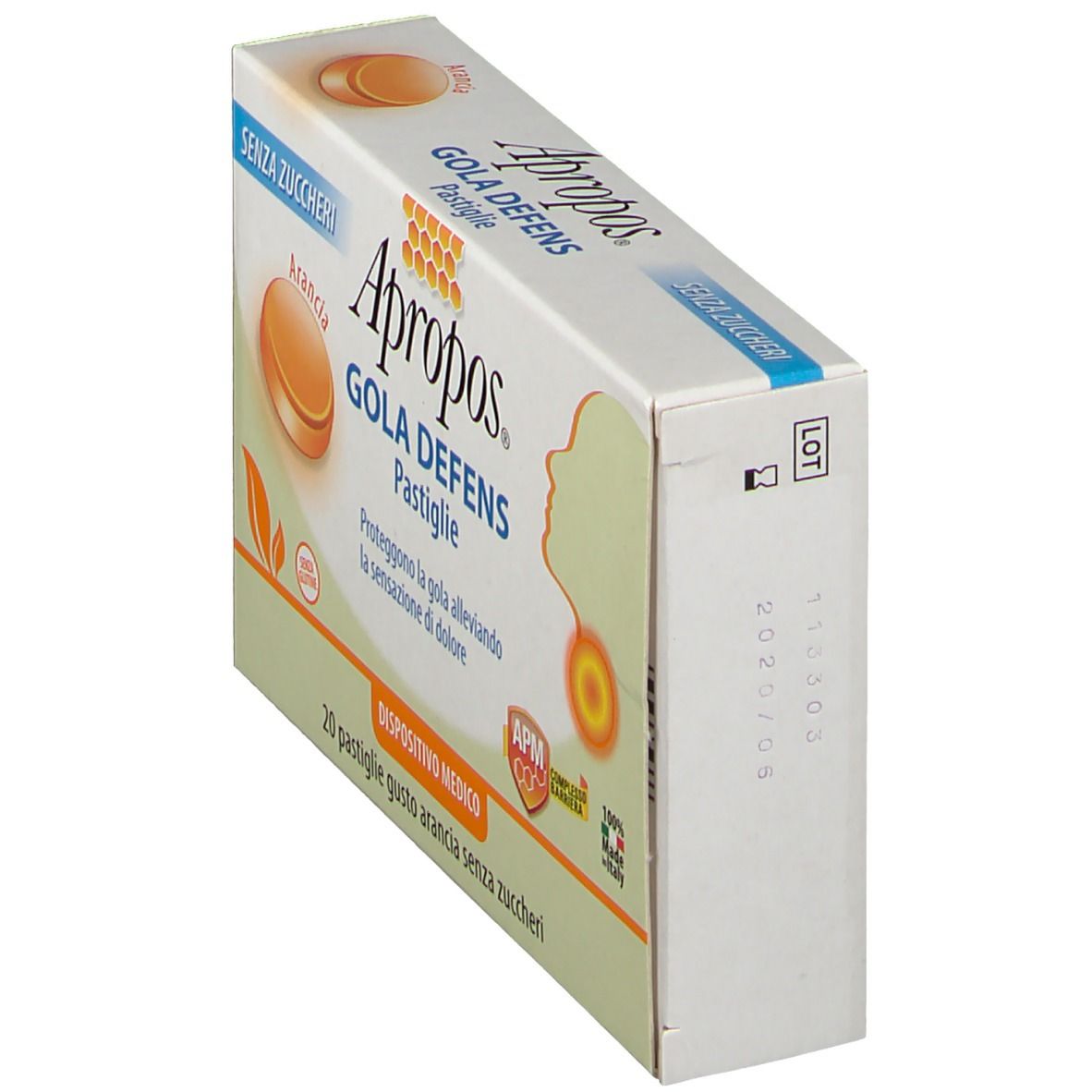 Apropos® Gola Defens Pastiglie Arancia Senza Zuccheri