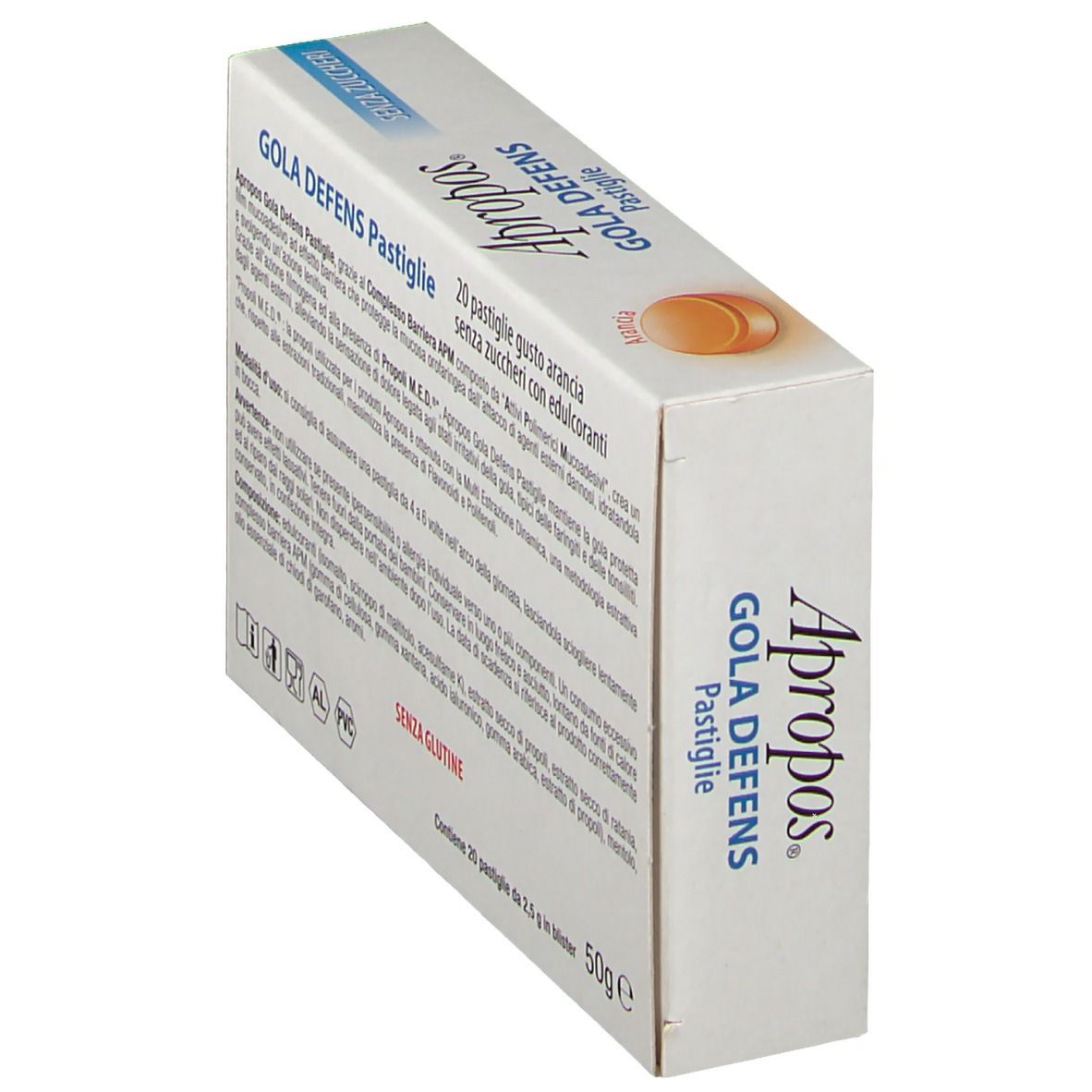 Apropos® Gola Defens Pastiglie Arancia Senza Zuccheri