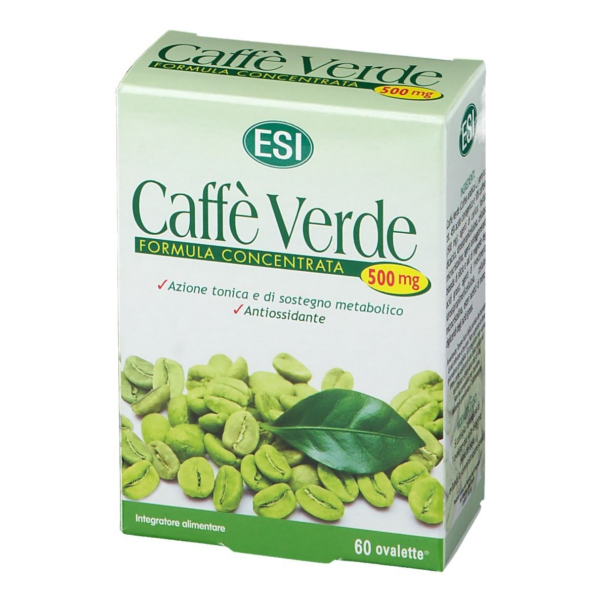 Esi Caffe Verde 500mg 60 Ovalette