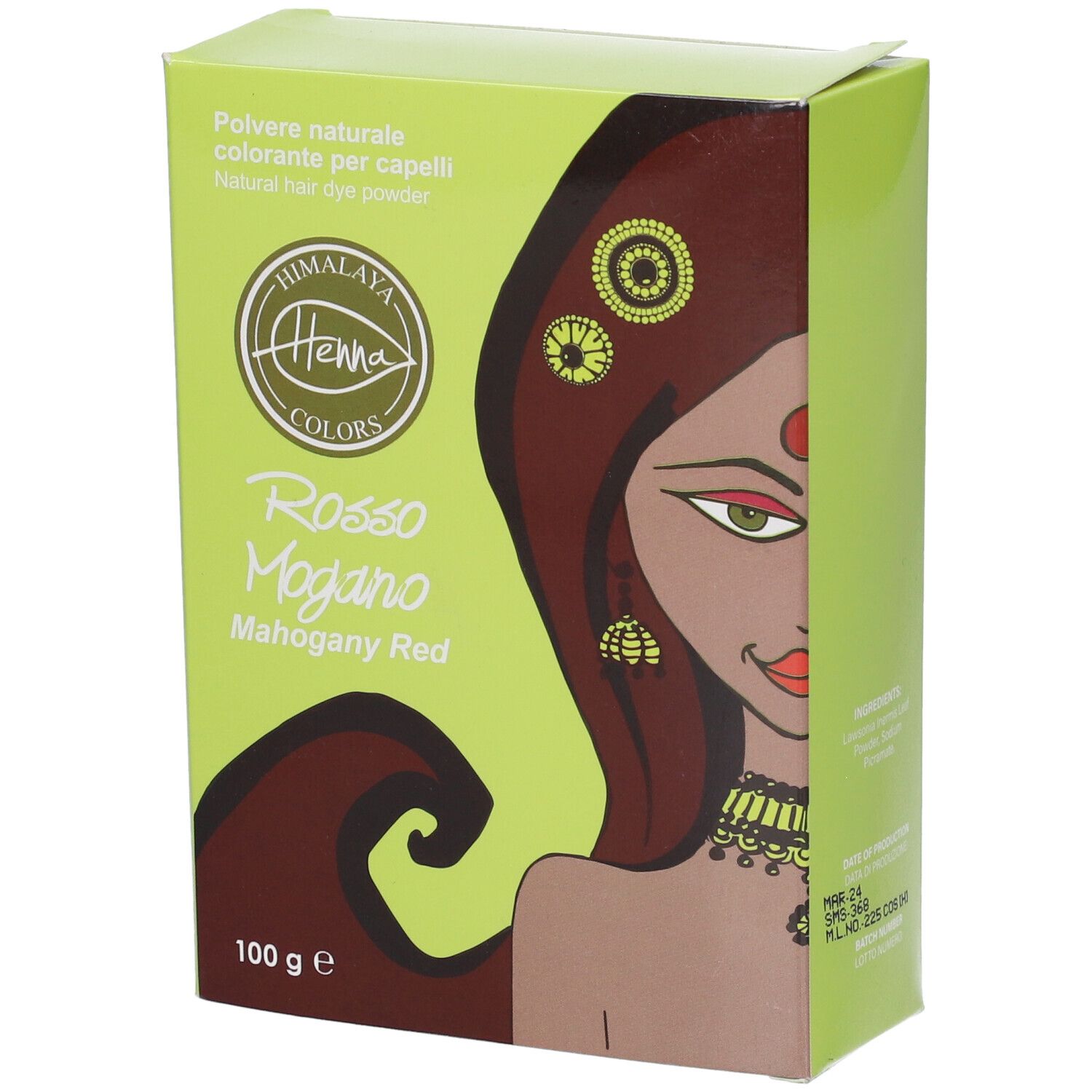 Himalaya Henna Rosso Mogano 100 G