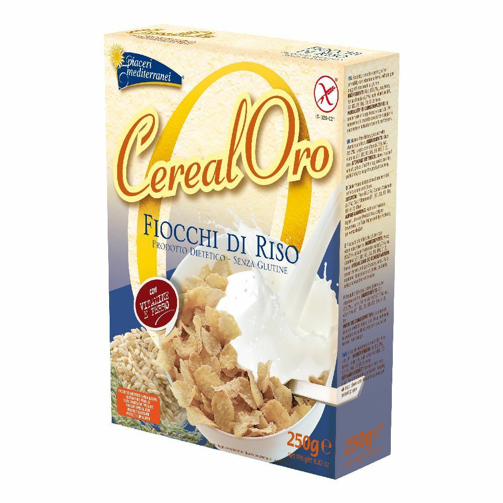 Piaceri Mediterranei® Cereal Oro Fiocchi di Riso 250 g