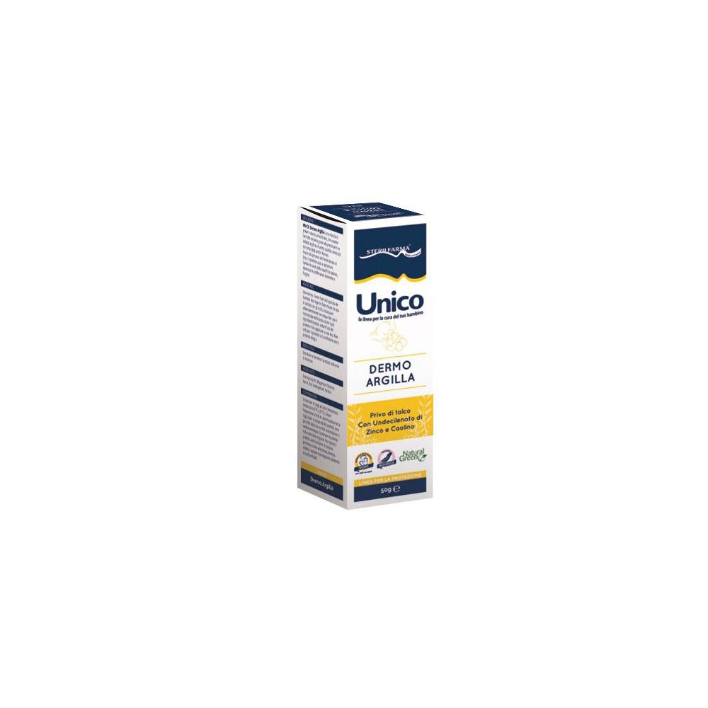 Unico Dermo Argilla Polvere Senza Talco 50 G