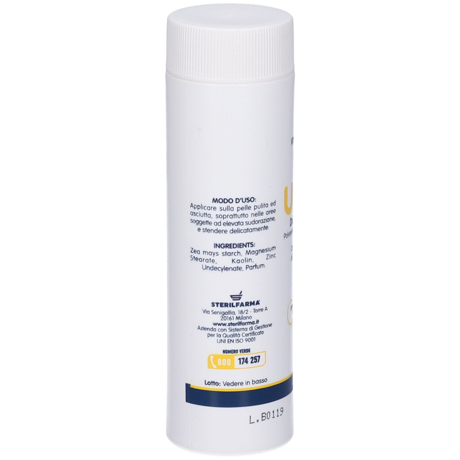 Unico Dermo Argilla Polvere Senza Talco 50 G