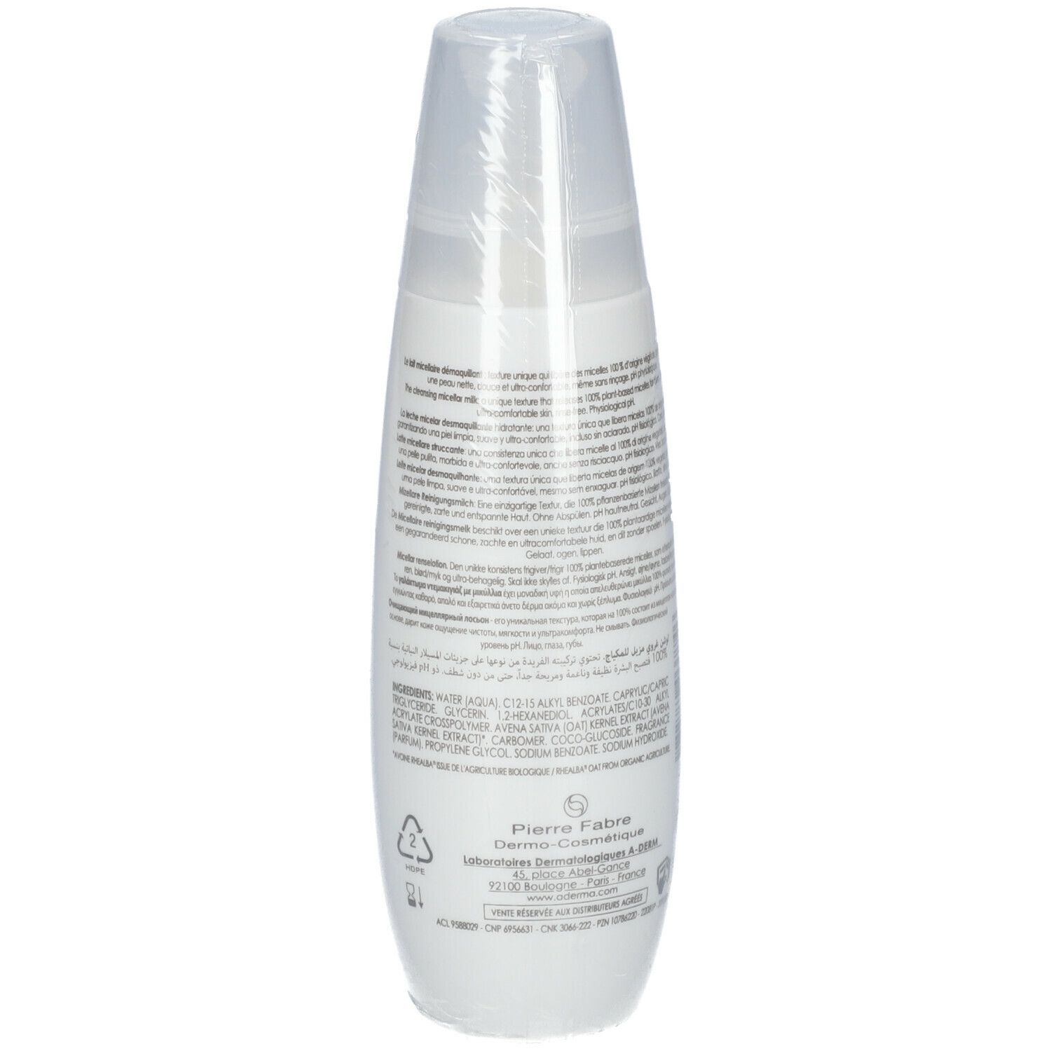 A-DERMA Sensifluid Latte Micellare