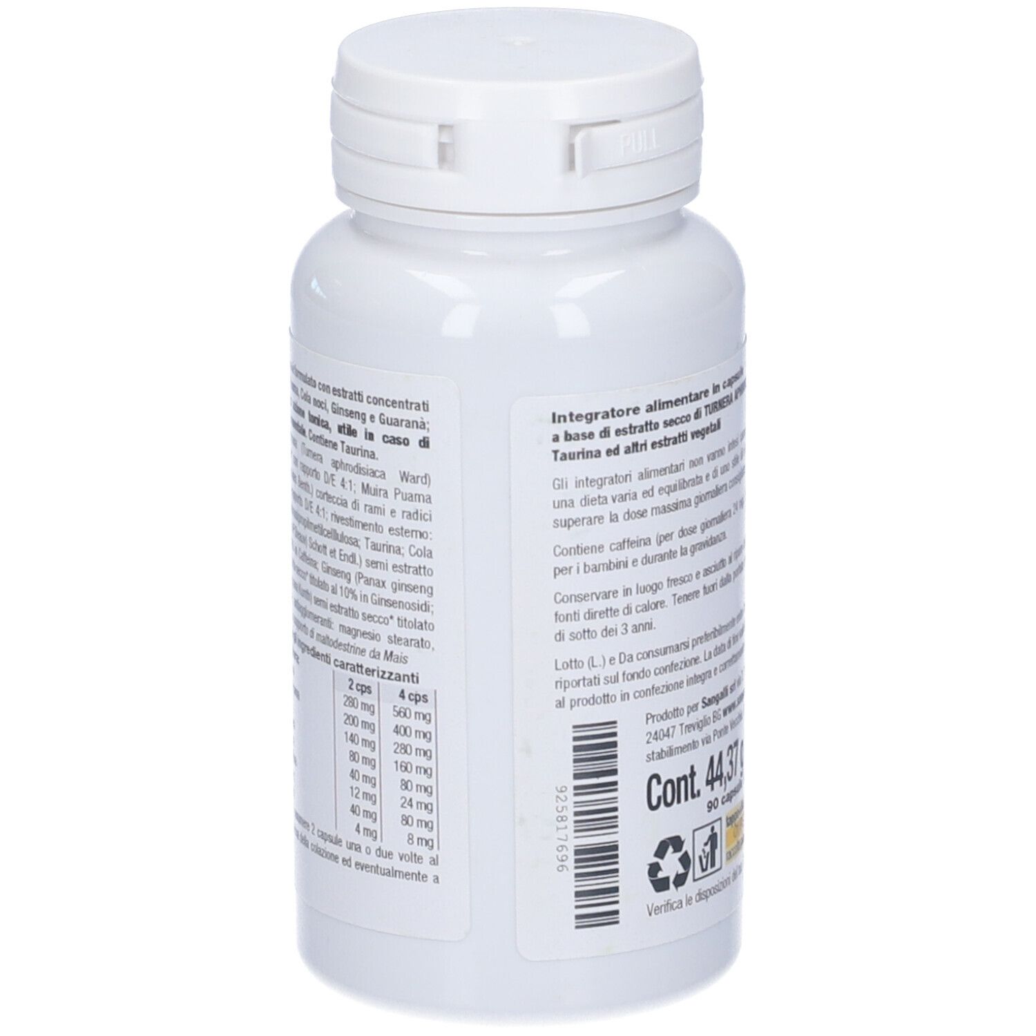 Sangalli Fitoattivi Turnera Aphrodisiaca Capsule