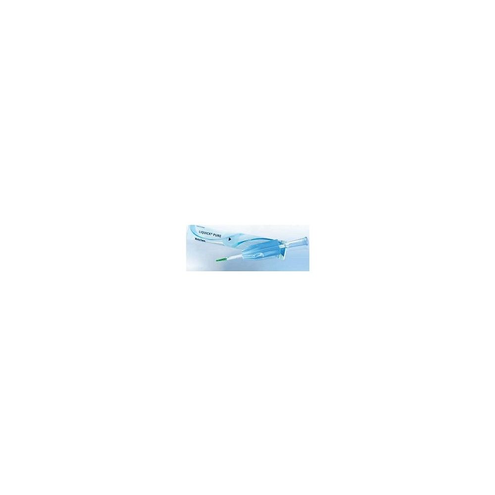 Catetere Vescicale Per Donna Liquick Pure Ch8 Lunghezza 15 Cm Punta Nelaton 2 Fori Smussati