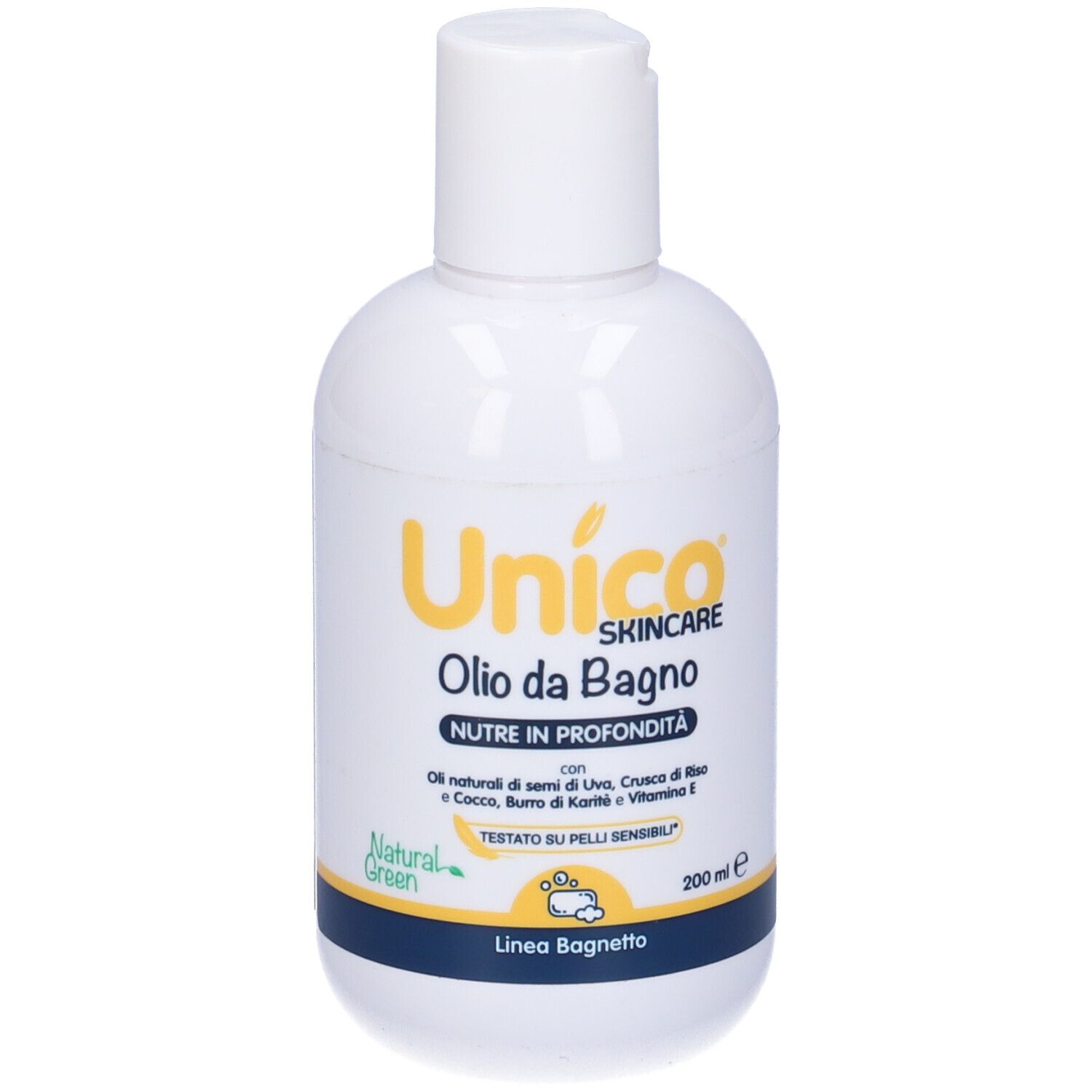 Unico Olio Da Bagno 200 Ml