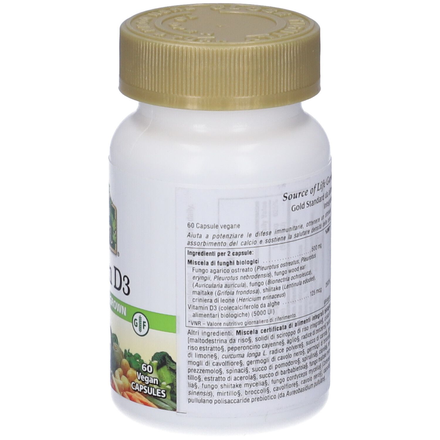 Source Of Life Garden Vitamina D3 5000 60 Capsule Vegane