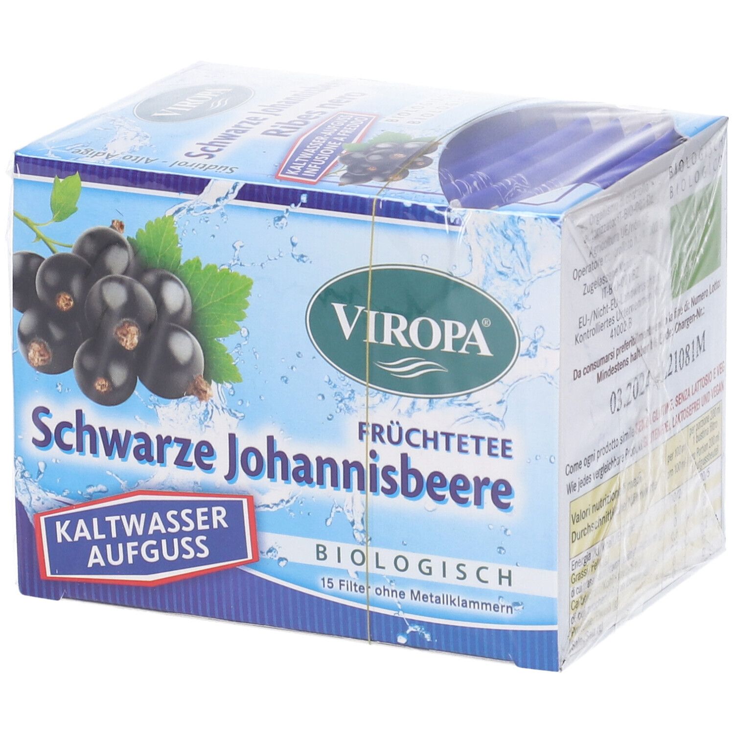 Ribes Nero Infusione A Freddo