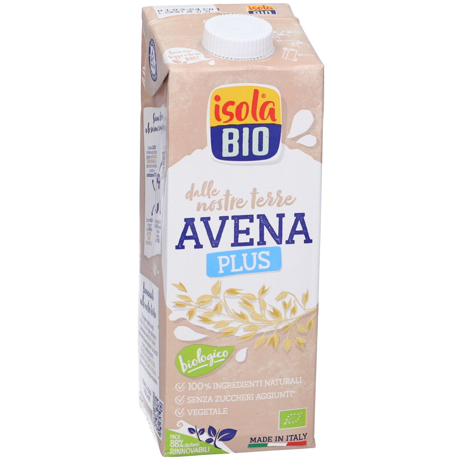 Isola Bio Avena Plus 1L