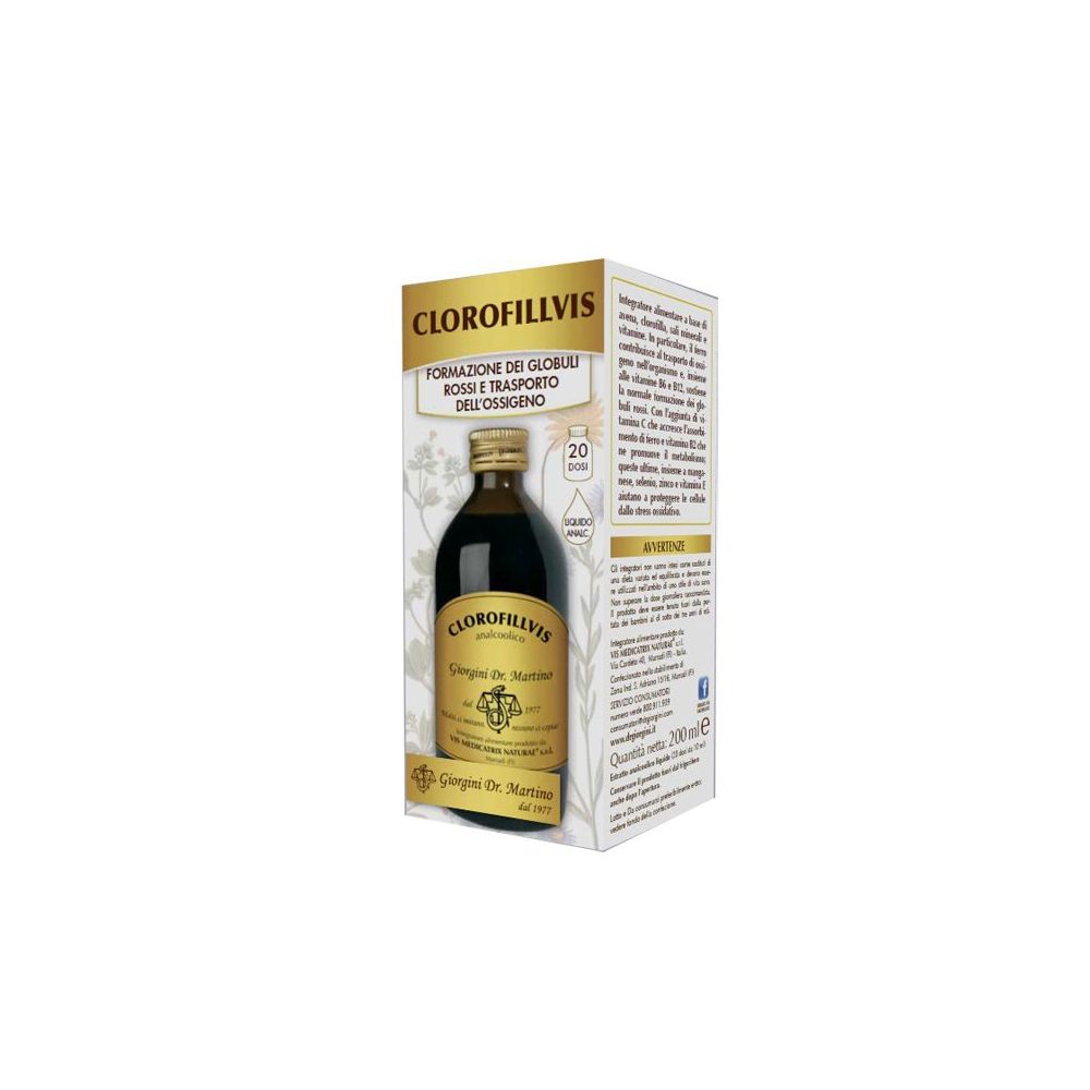 Clorofillvis Liquido Analcolico 200 Ml