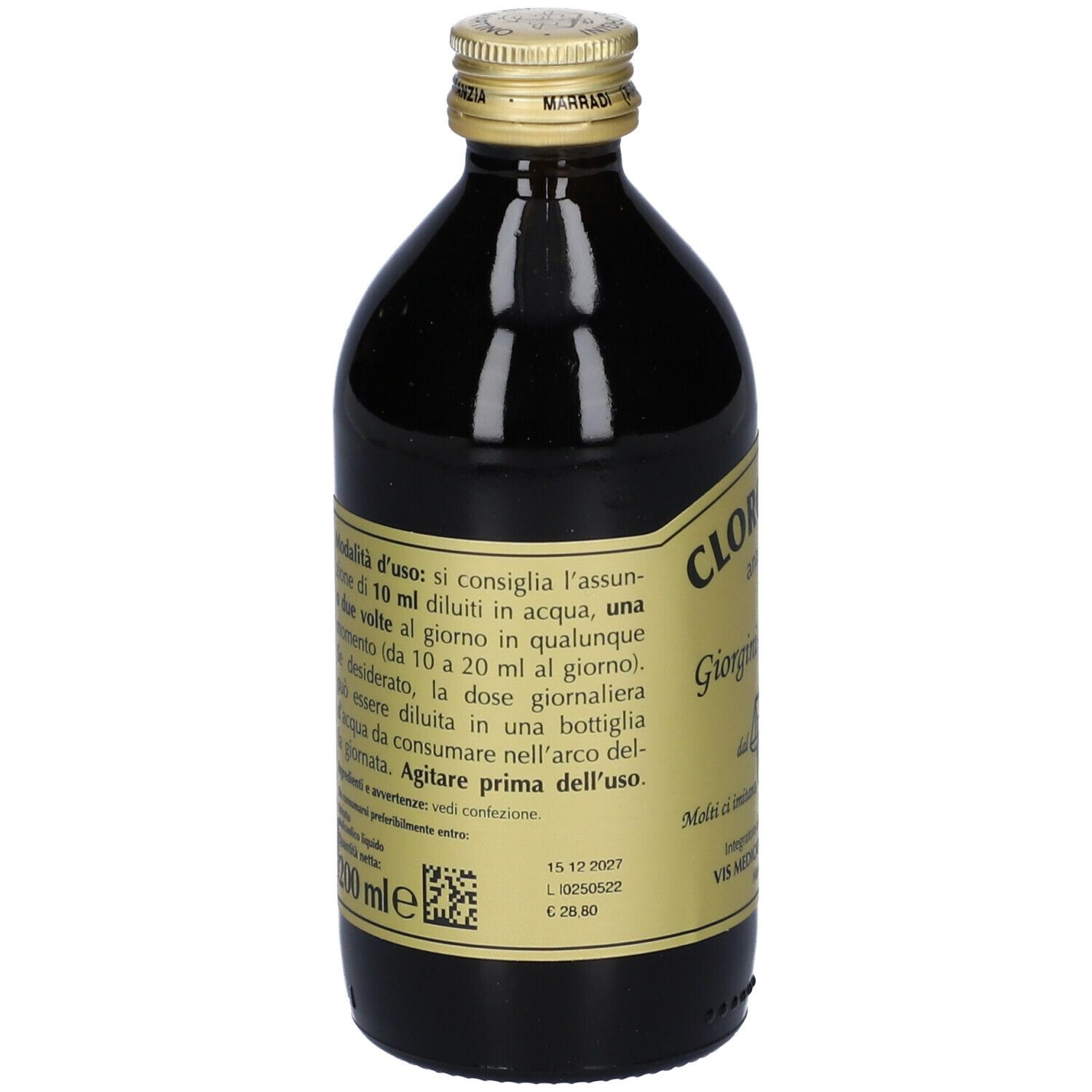 Clorofillvis Liquido Analcolico 200 Ml