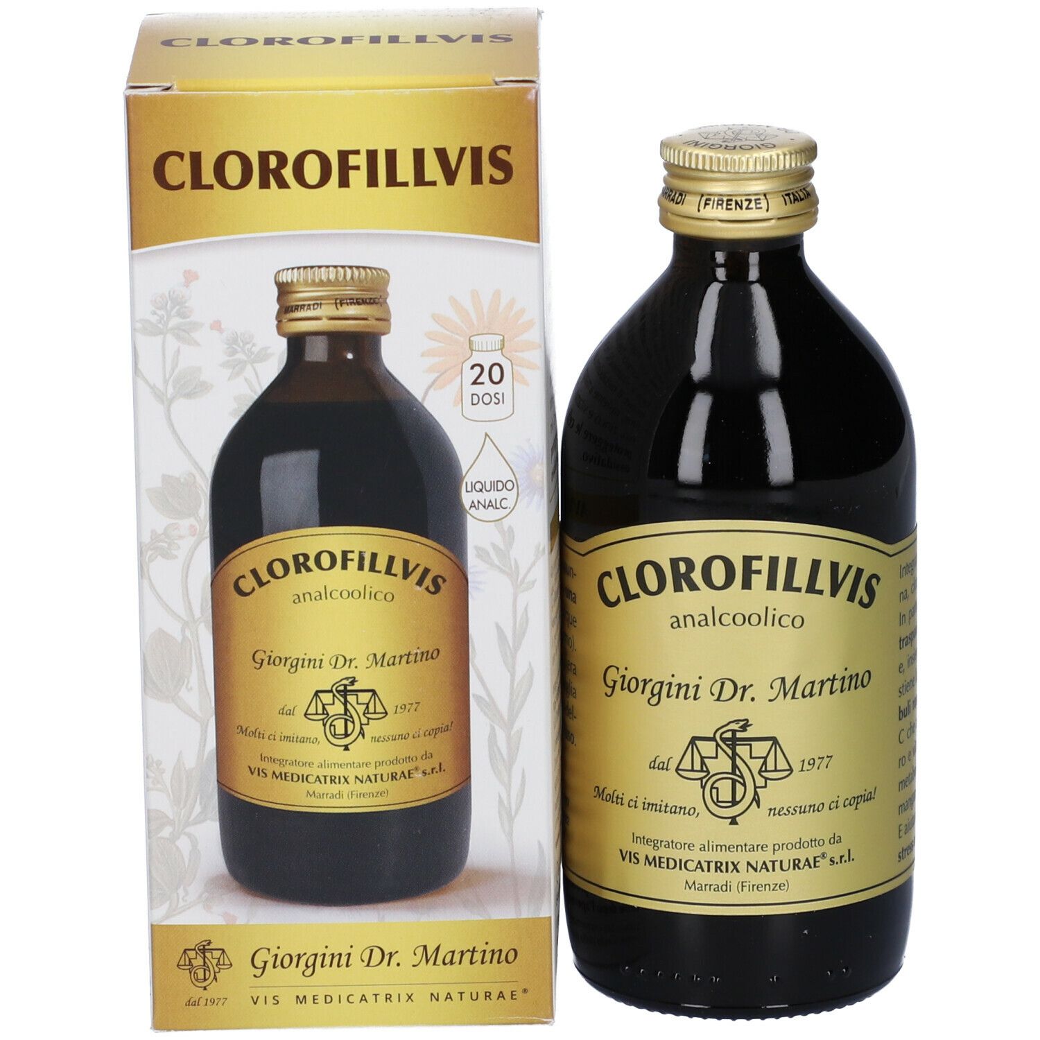 Clorofillvis Liquido Analcolico 200 Ml