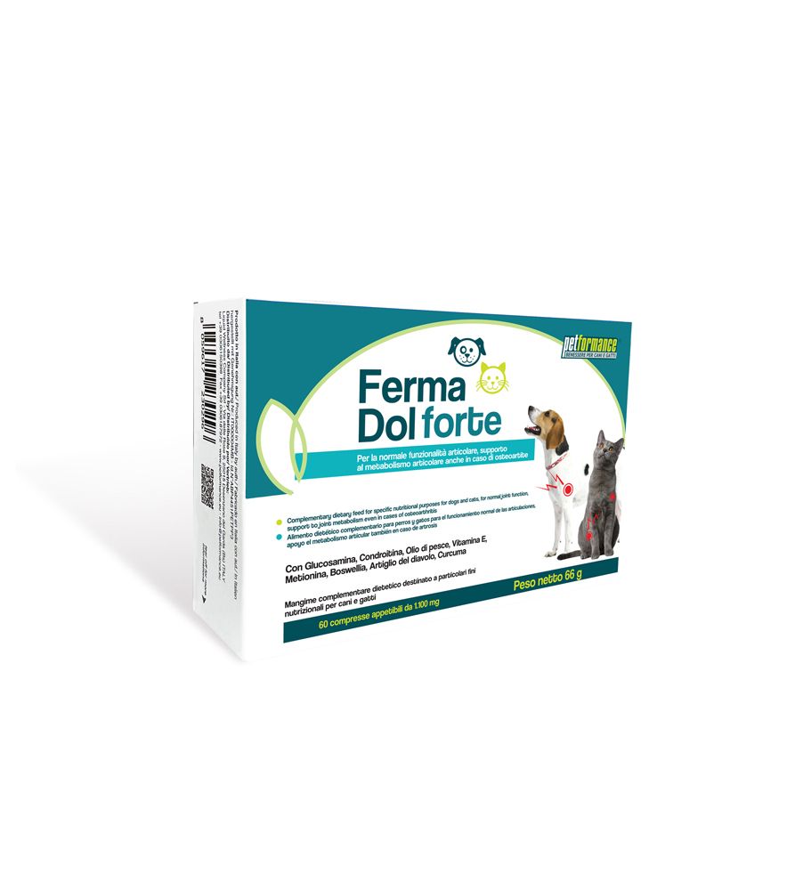 Petformance®  FERMA DOL FORTE COMPRESSE Cane/Gatto
