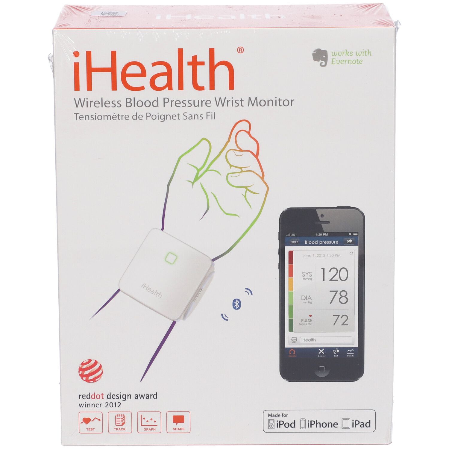 GIMA Misuratore Pressione Ihealth Sense Bp7 Da Polso
