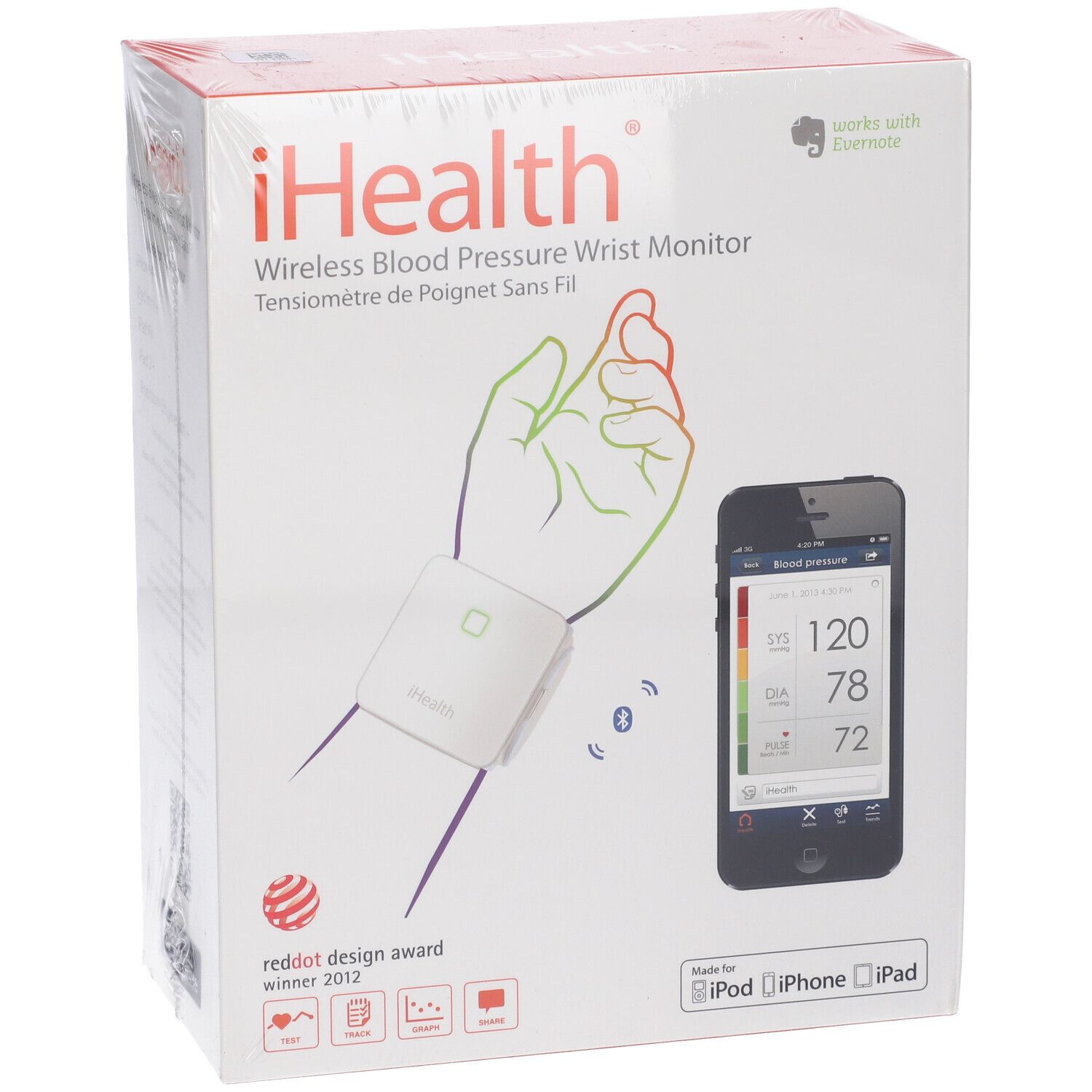 GIMA Misuratore Pressione Ihealth Sense Bp7 Da Polso