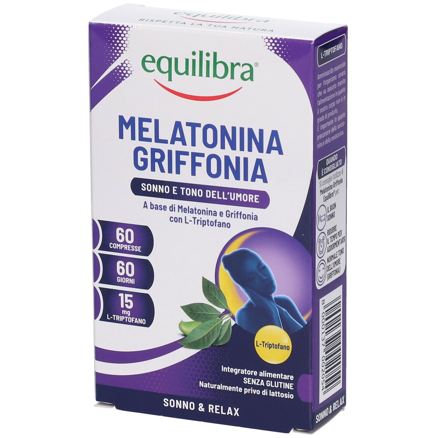 Equilibra® Melatonina + Griffonia